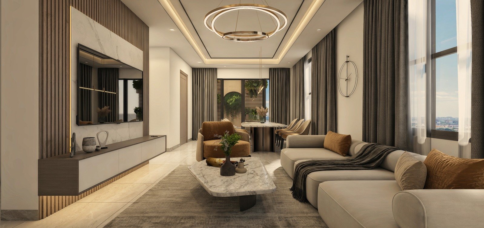 Altitude Aurelle Lobby – Elegant Common Areas in T.Nagar Apartments