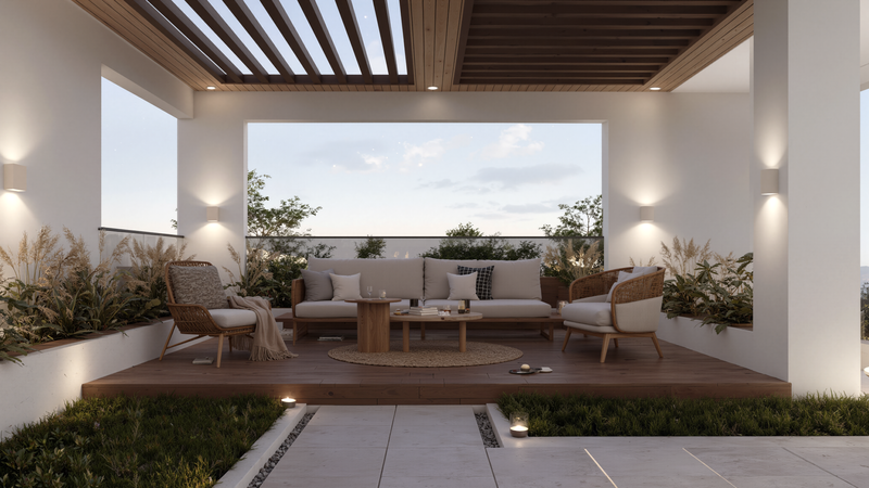 Altitude Aurelle Dining Area – Spacious Layout Design